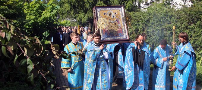 31 августа 2017 года в Новоспасском монастыре состоялось празднование в честь иконы Божией Матери «Всецарица»